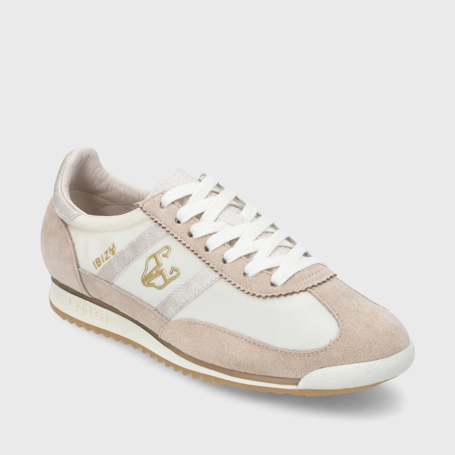 ZAPATILLA IBIZA BEIGE MUJER 53770 - 2