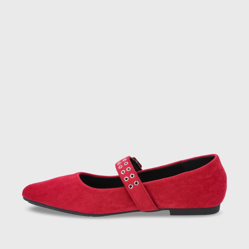 BALLERINA ROJA MUJER 54011 - 3