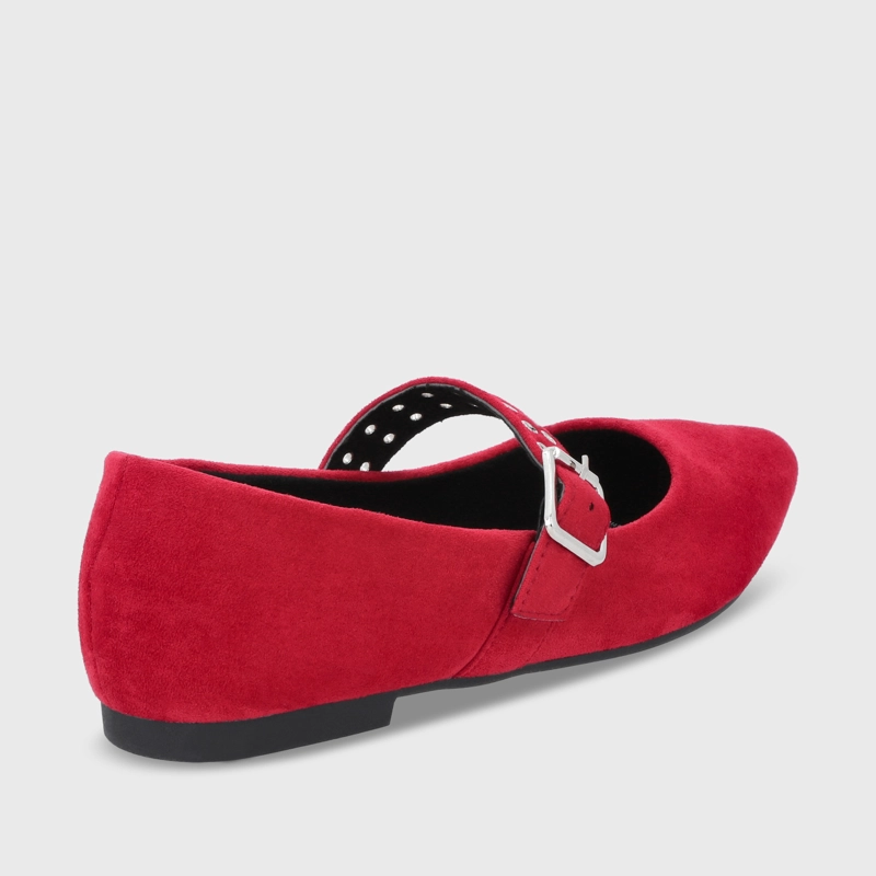 BALLERINA ROJA MUJER 54011 - 4