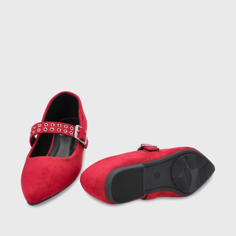 BALLERINA ROJA MUJER 54011 - 7