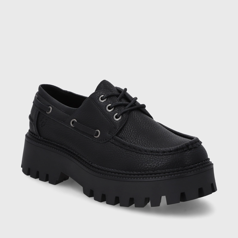 ZAPATO PLATAFORMA NEGRO MUJER 46302 - 4