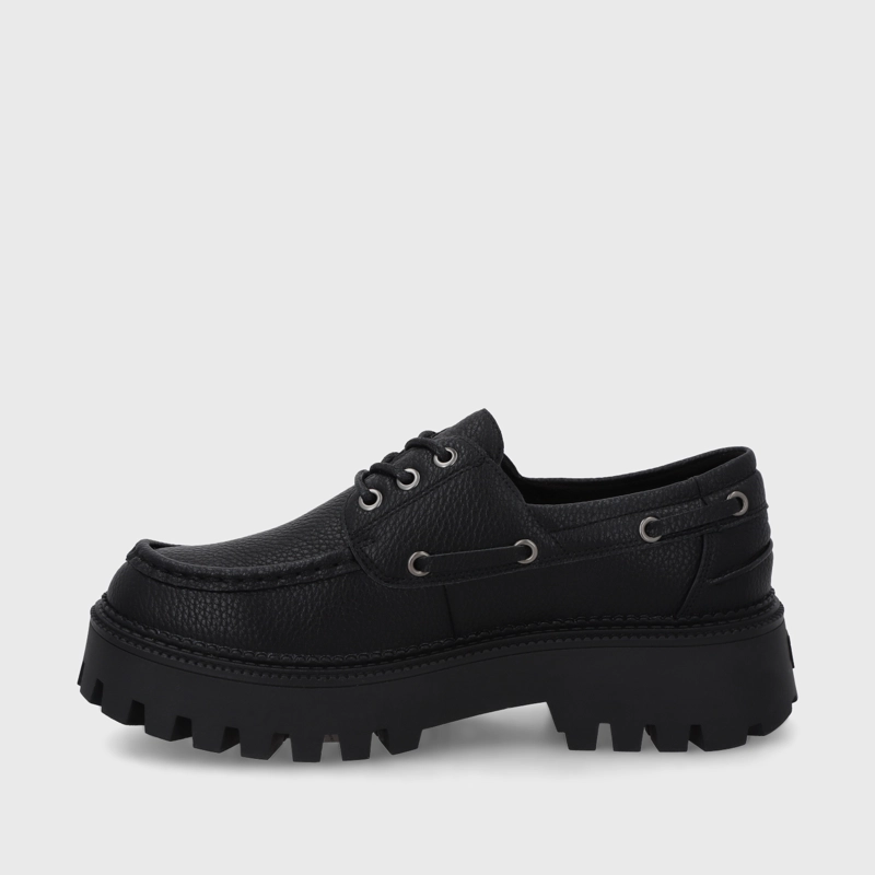 ZAPATO PLATAFORMA NEGRO MUJER 46302 - 7