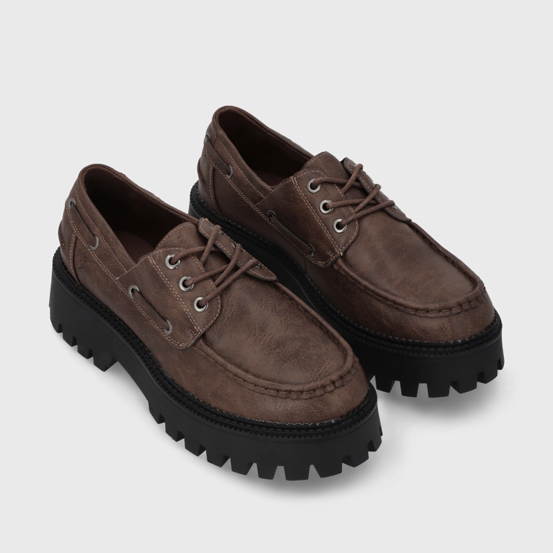 ZAPATO PLATAFORMA CAFE  MUJER 46302 - 6
