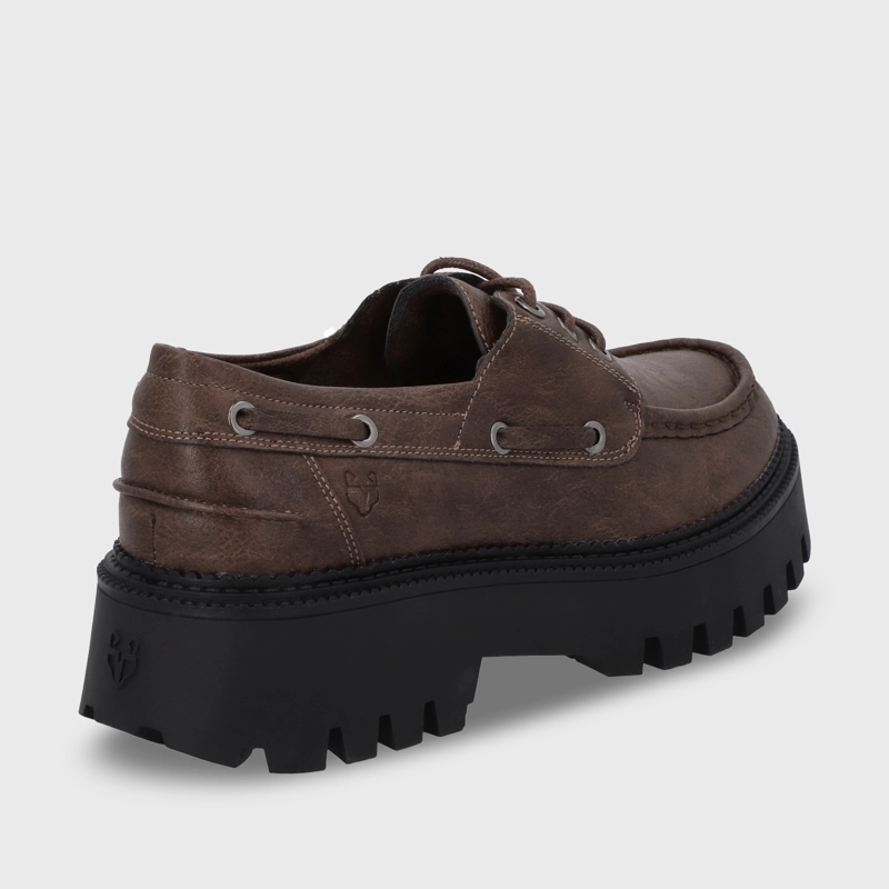 ZAPATO PLATAFORMA CAFE  MUJER 46302 - 9