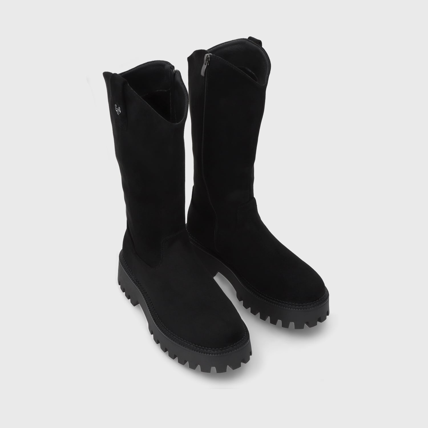 BOTA PLATAFORMA NEGRA MUJER 46304 - 3