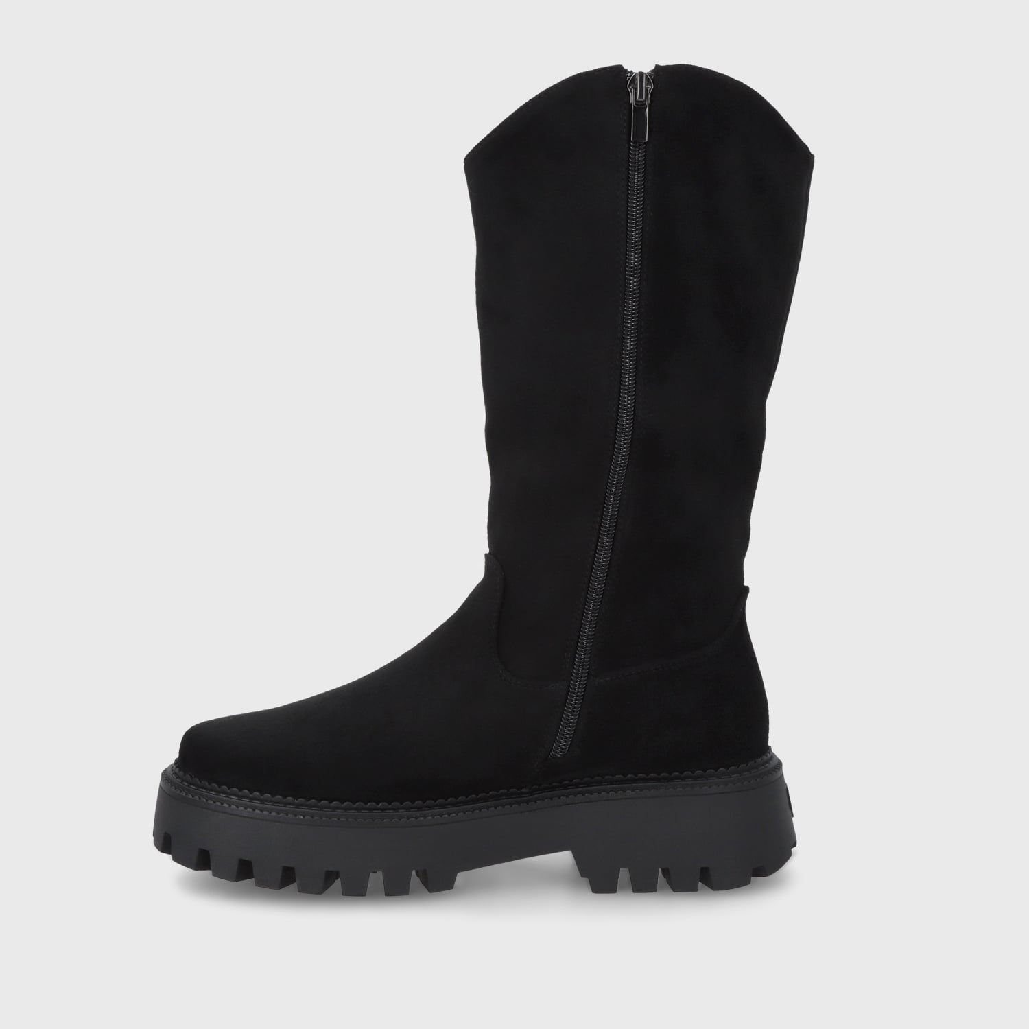 BOTA PLATAFORMA NEGRA MUJER 46304 - 4