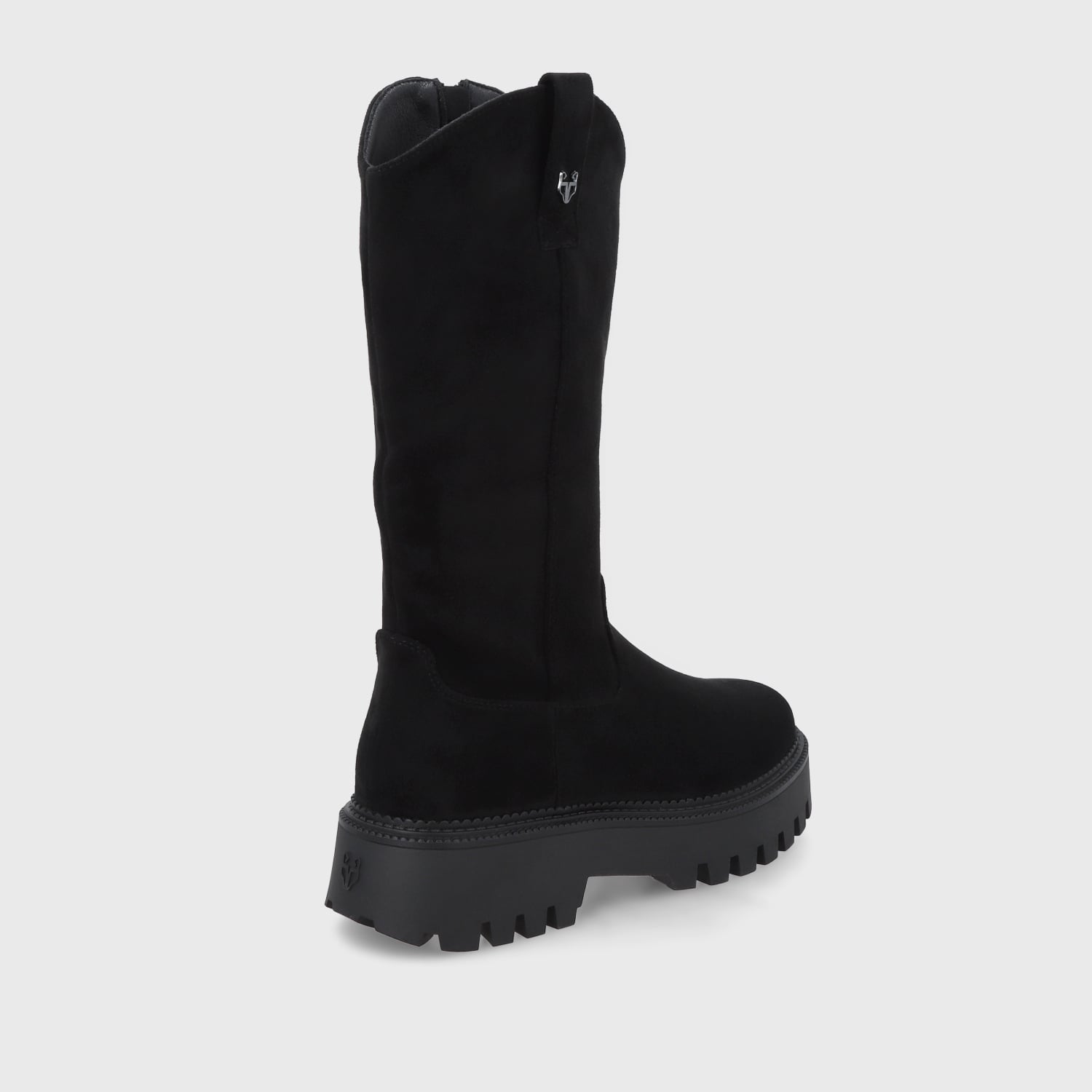 BOTA PLATAFORMA NEGRA MUJER 46304 - 5
