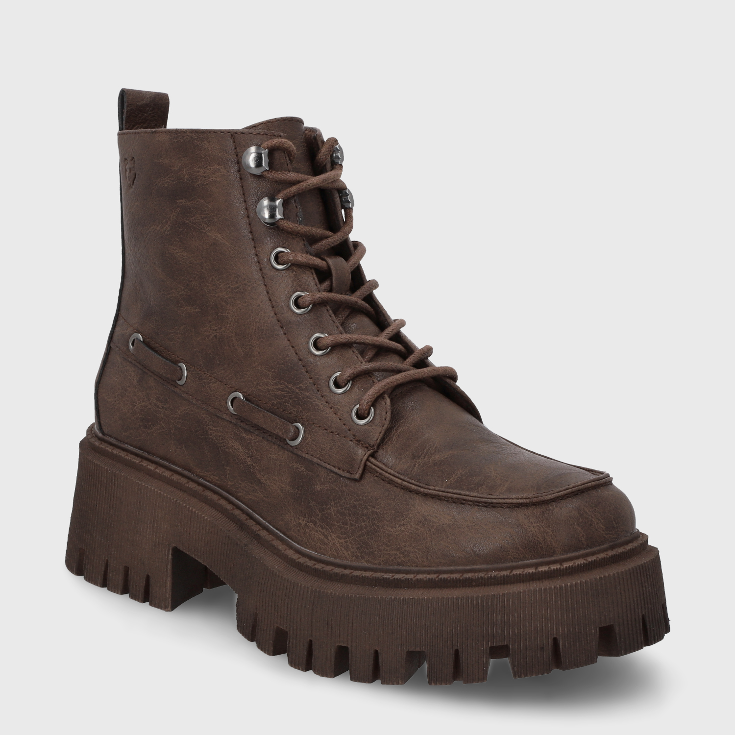 BOTIN PLATAFORMA CAFE MUJER 23507 - 2