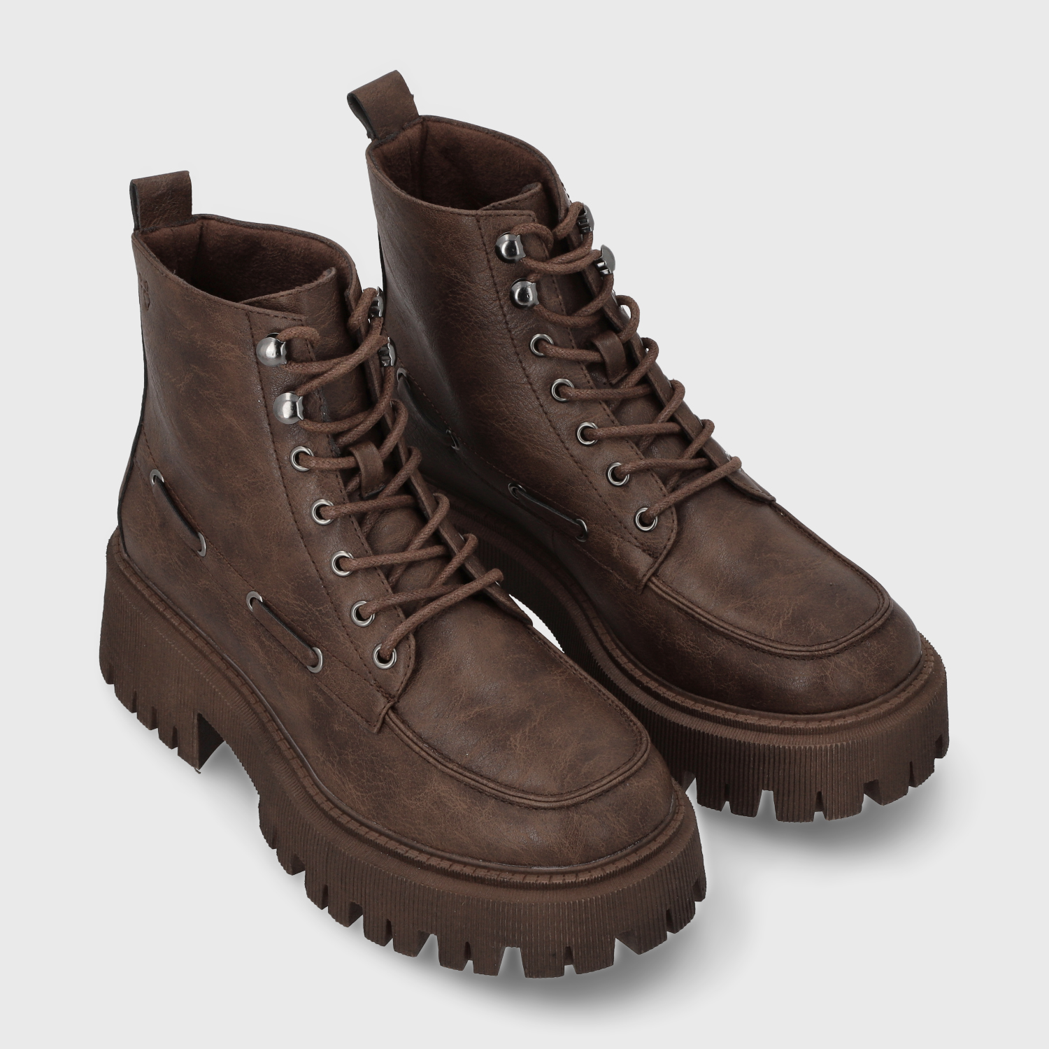 BOTIN PLATAFORMA CAFE MUJER 23507 - 3