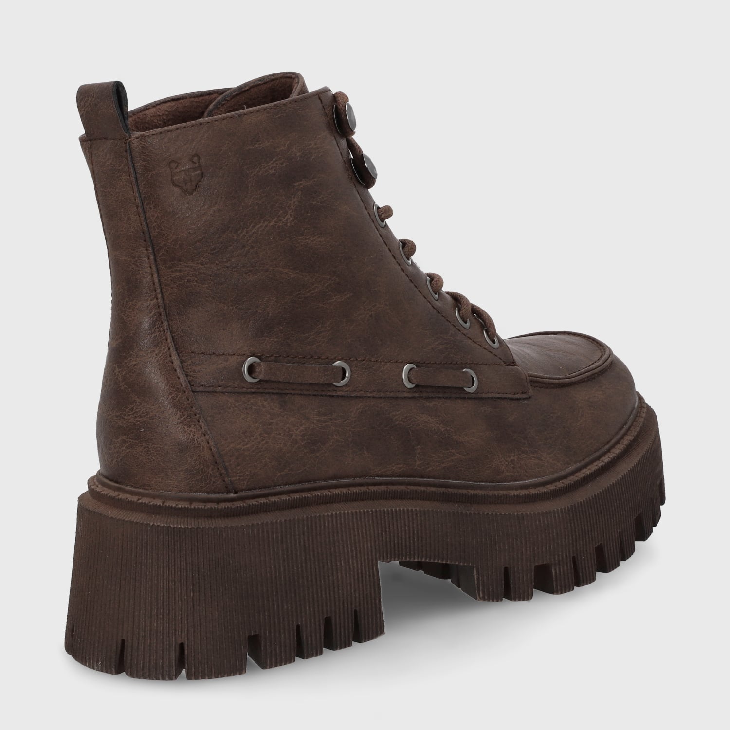 BOTIN PLATAFORMA CAFE MUJER 23507 - 5