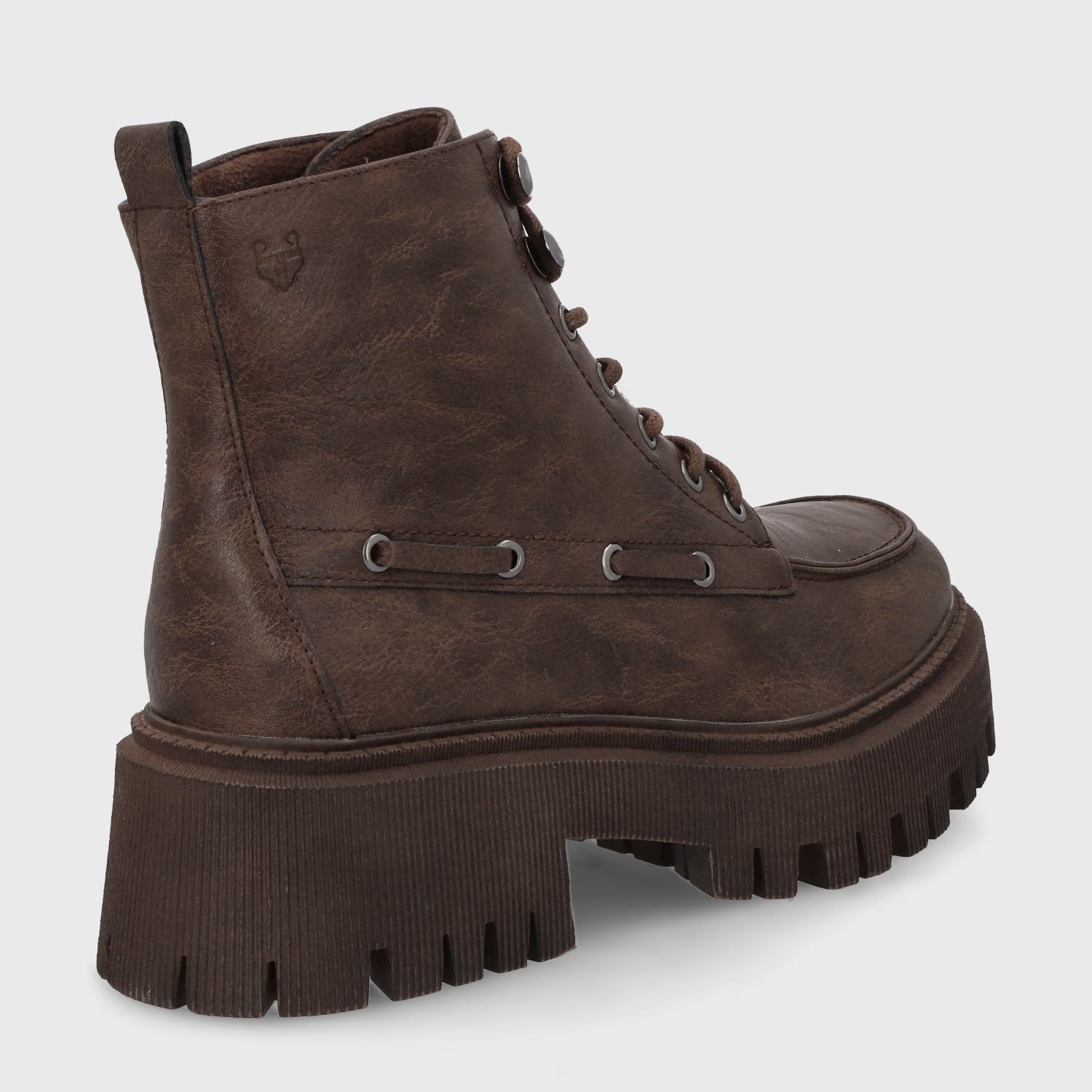 BOTIN PLATAFORMA CAFE MUJER 23507 - 5