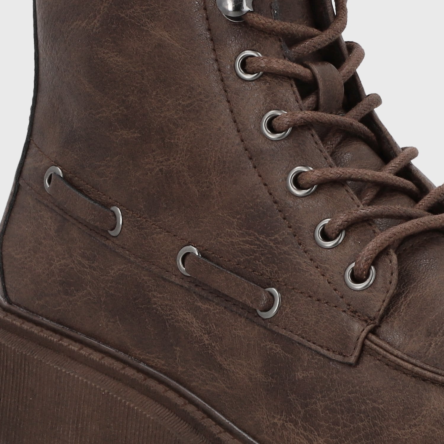 BOTIN PLATAFORMA CAFE MUJER 23507 - 6