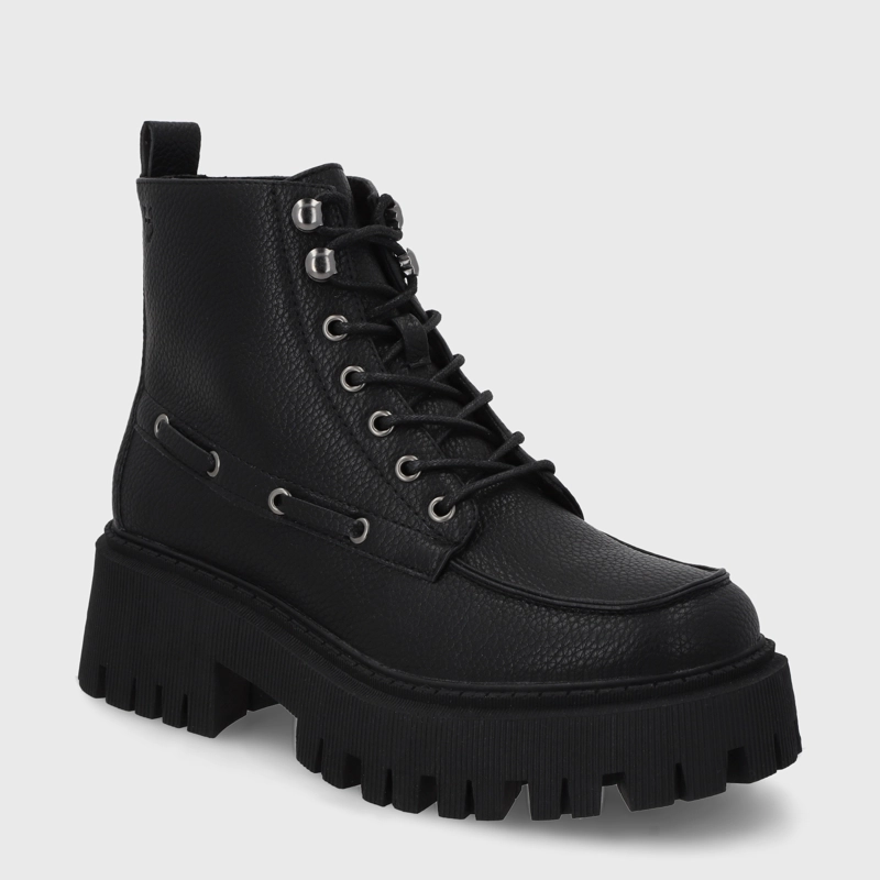 BOTIN PLATAFORMA NEGRO MUJER 23507 - 2