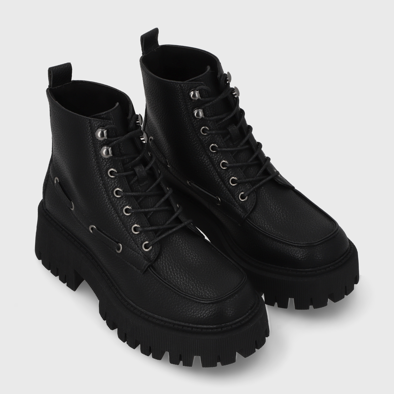 BOTIN PLATAFORMA NEGRO MUJER 23507 - 3