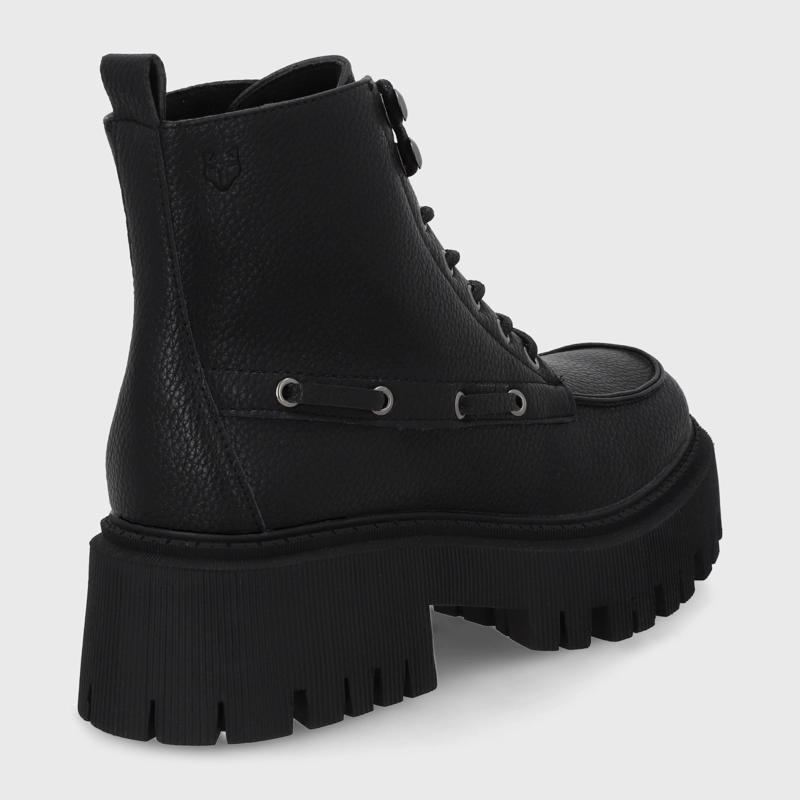 BOTIN PLATAFORMA NEGRO MUJER 23507 - 5