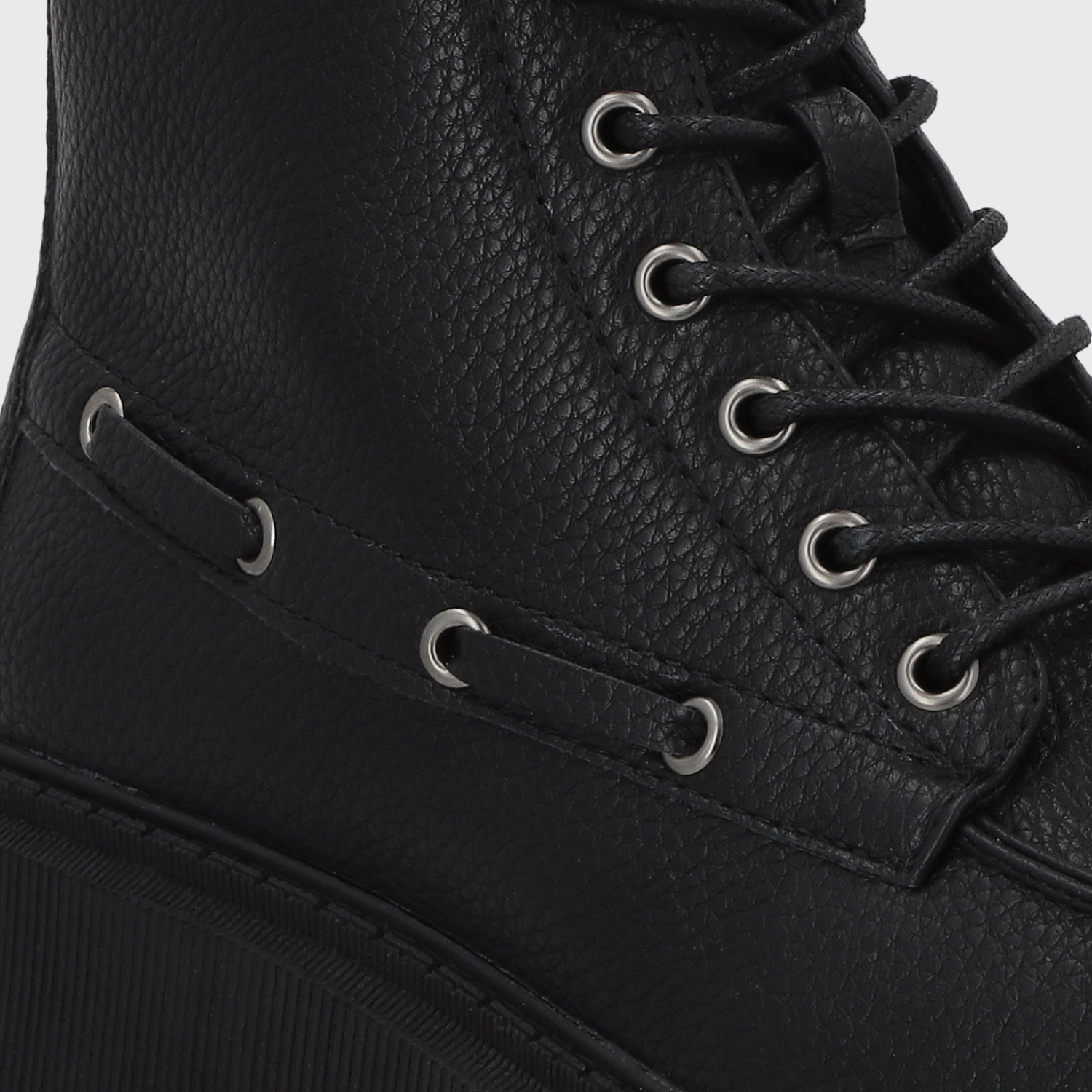 BOTIN PLATAFORMA NEGRO MUJER 23507 - 6