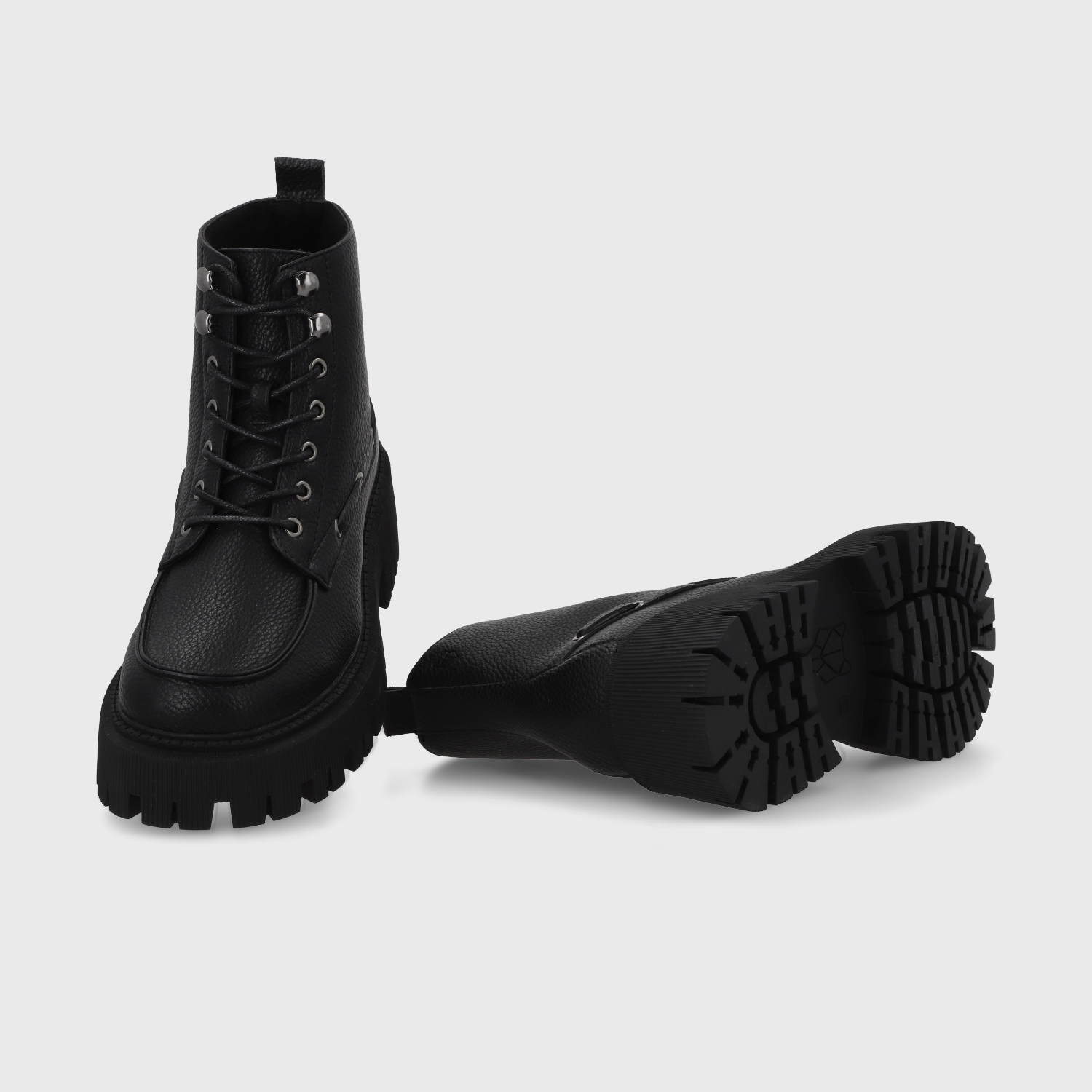 BOTIN PLATAFORMA NEGRO MUJER 23507 - 7
