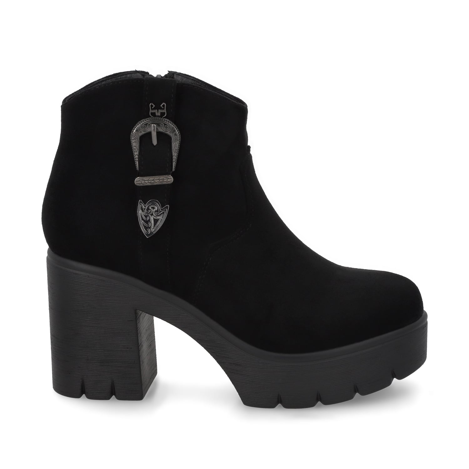 BOTIN TACO NEGRO MUJER 55311 - 1