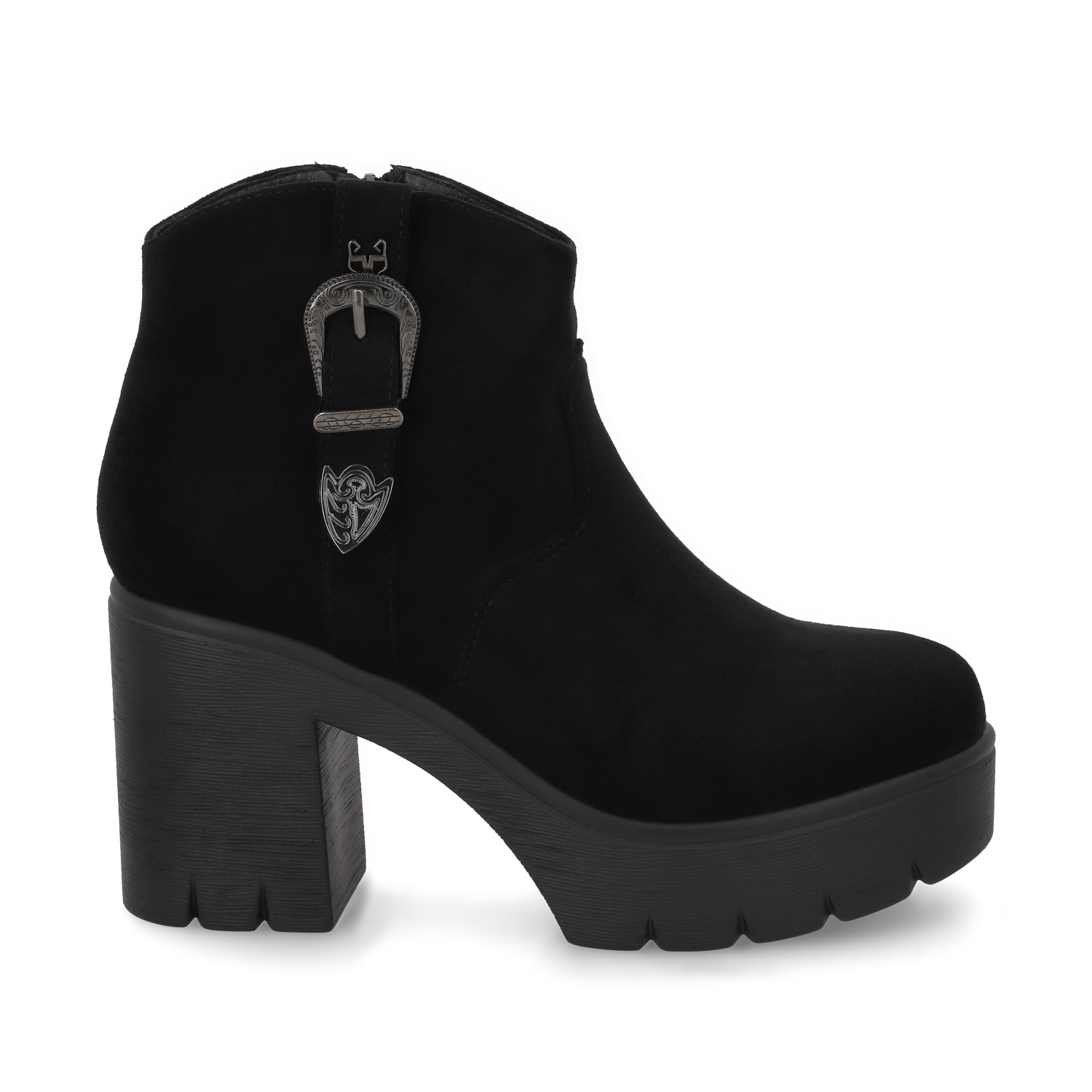 BOTIN TACO NEGRO MUJER 55311 - 1