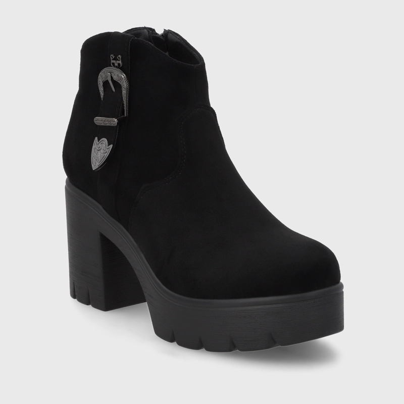 BOTIN TACO NEGRO MUJER 55311 - 2