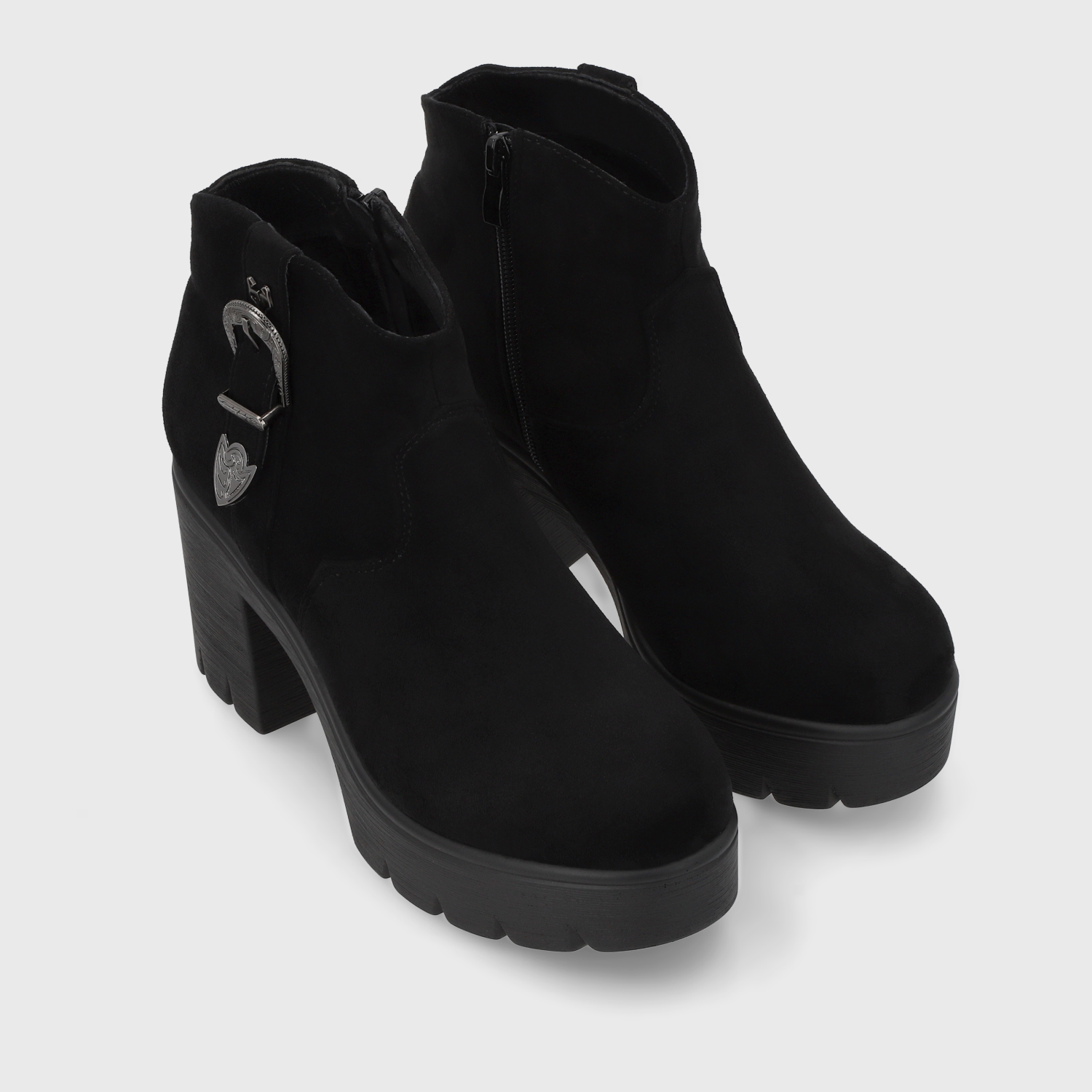 BOTIN TACO NEGRO MUJER 55311 - 3