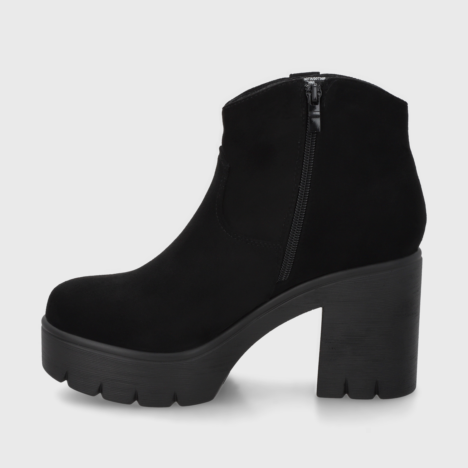 BOTIN TACO NEGRO MUJER 55311 - 4