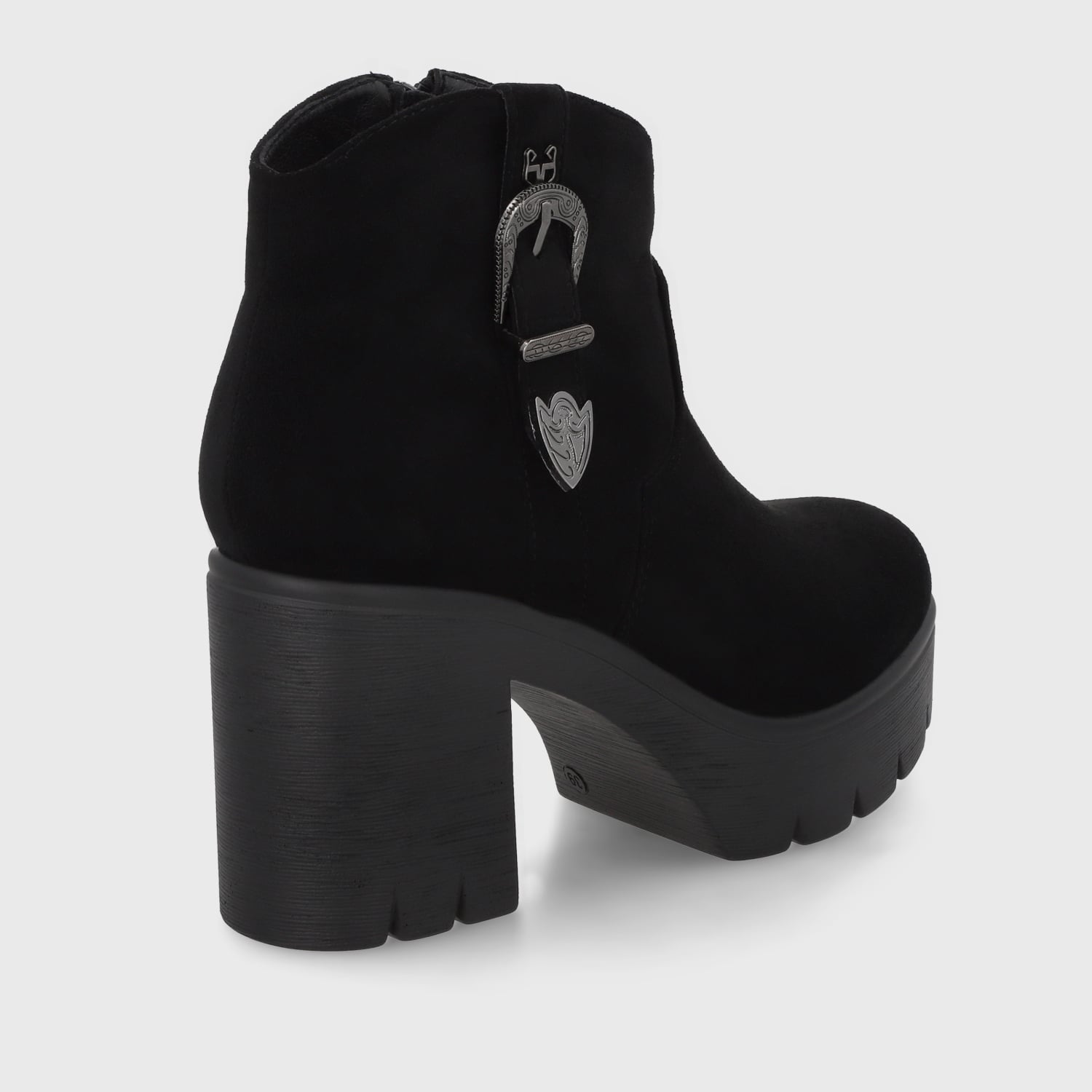 BOTIN TACO NEGRO MUJER 55311 - 5