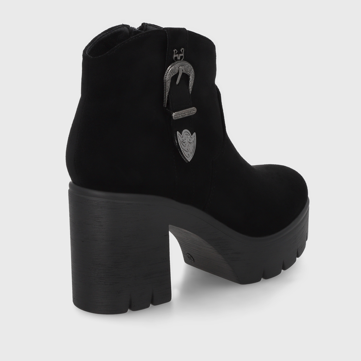 BOTIN TACO NEGRO MUJER 55311 - 5