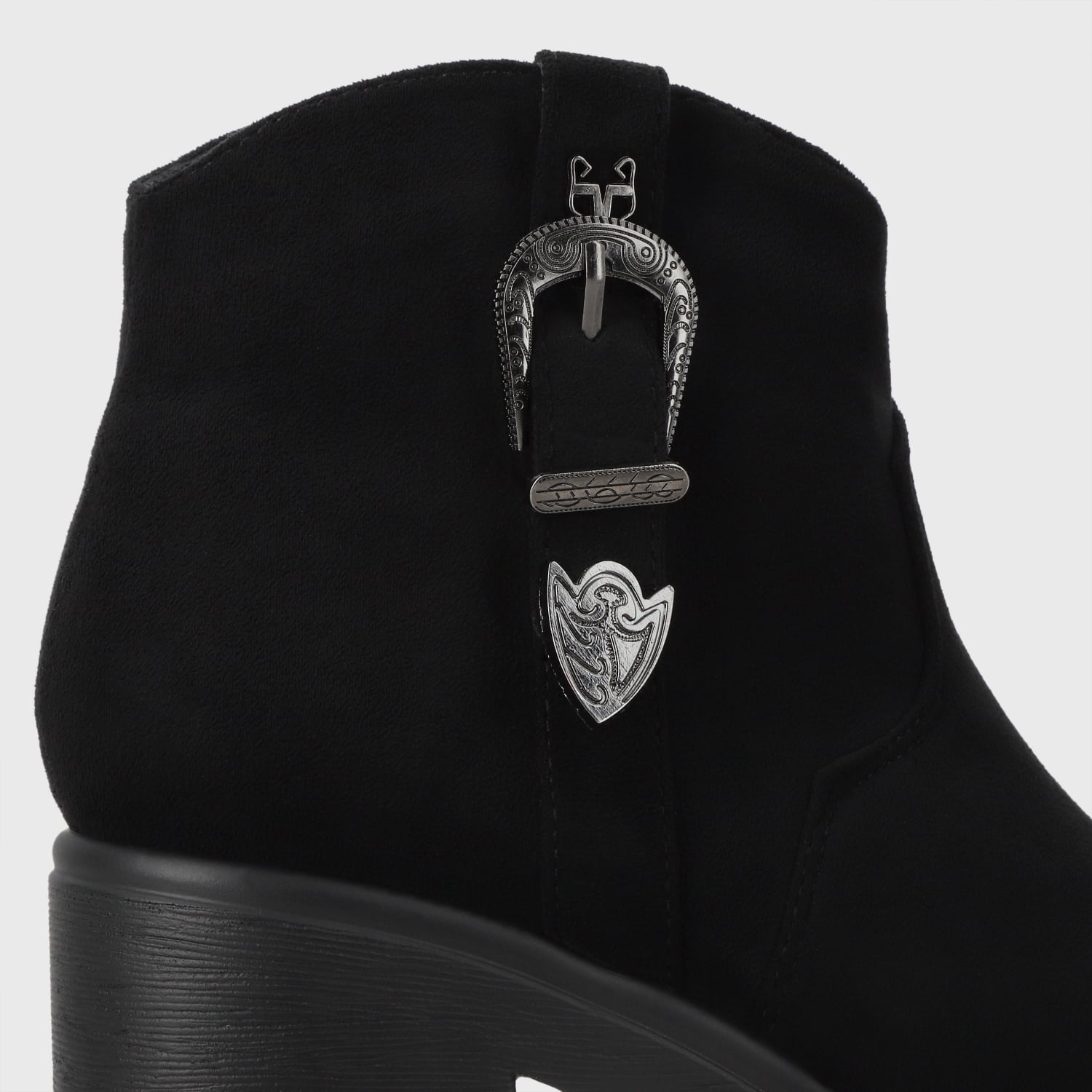 BOTIN TACO NEGRO MUJER 55311 - 6