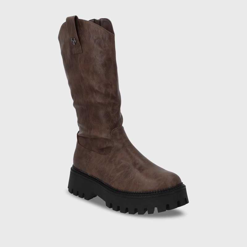 BOTA PLATAFORMA CAFE  MUJER 46304 - 2