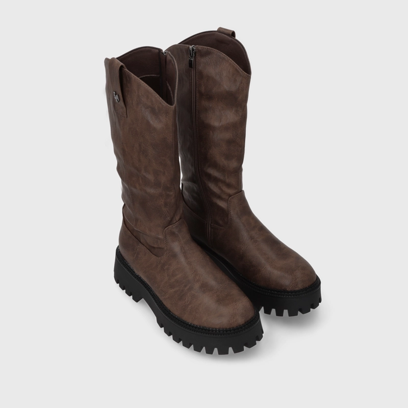 BOTA PLATAFORMA CAFE  MUJER 46304 - 3