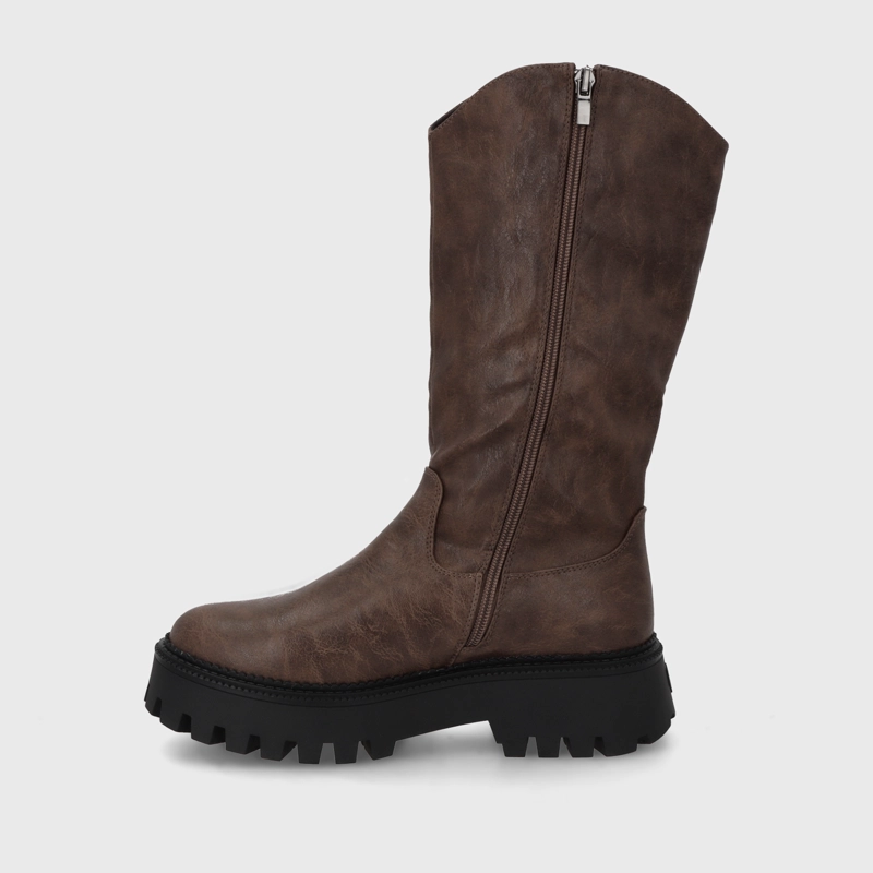 BOTA PLATAFORMA CAFE  MUJER 46304 - 4