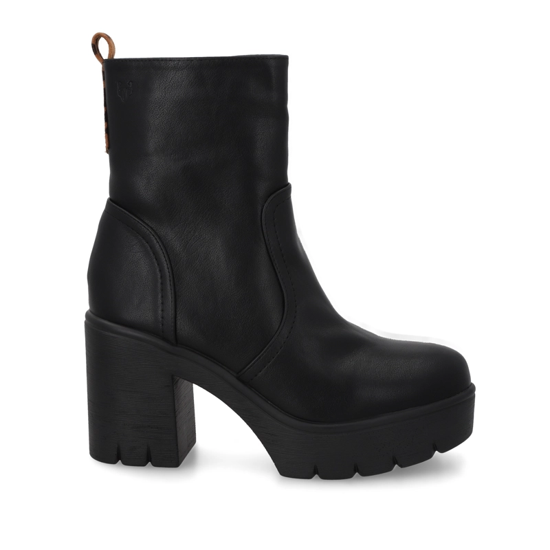 BOTIN TACO NEGRO MUJER 55310 - 1