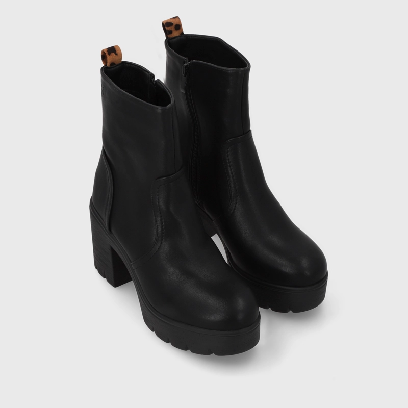 BOTIN TACO NEGRO MUJER 55310 - 3