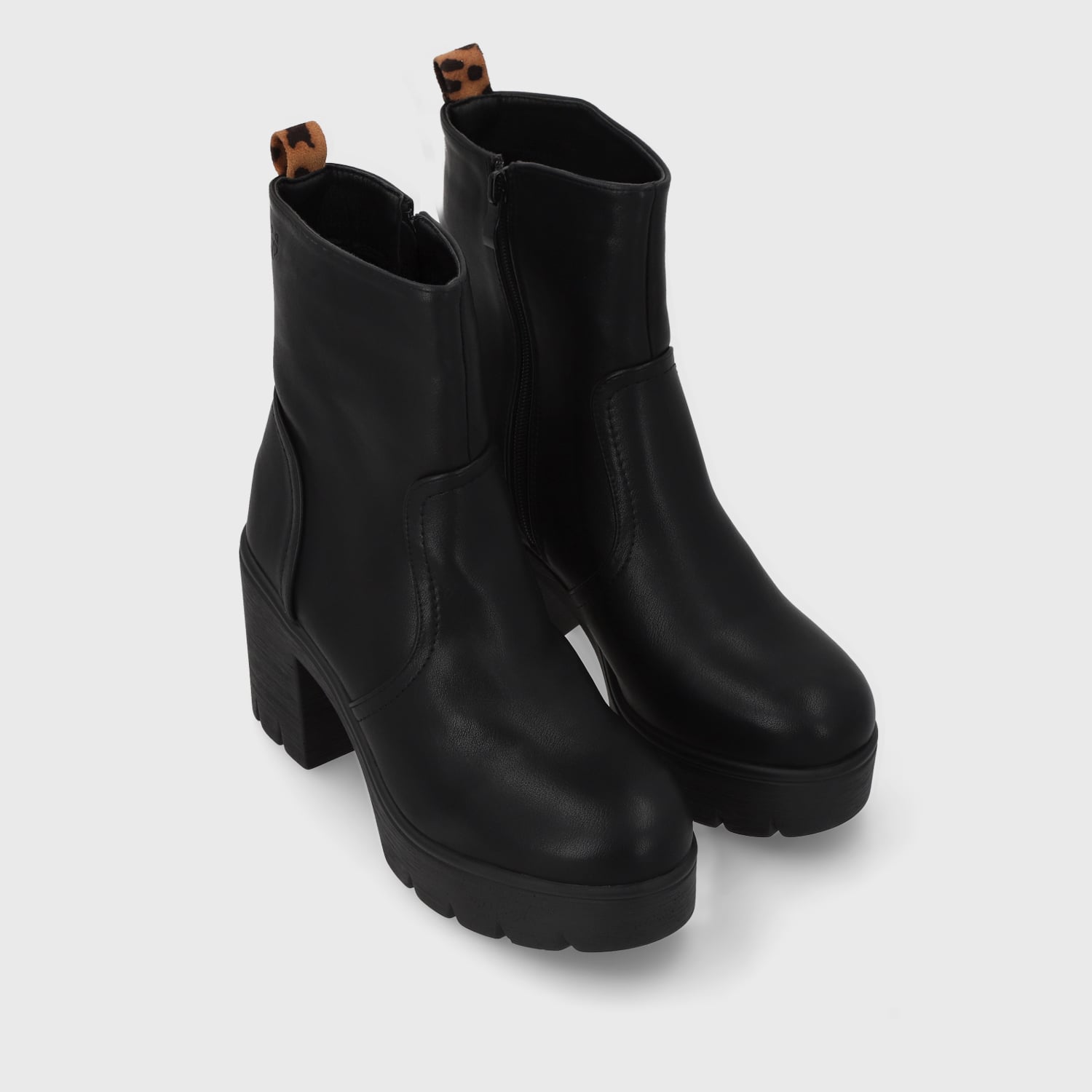 BOTIN TACO NEGRO MUJER 55310 - 3