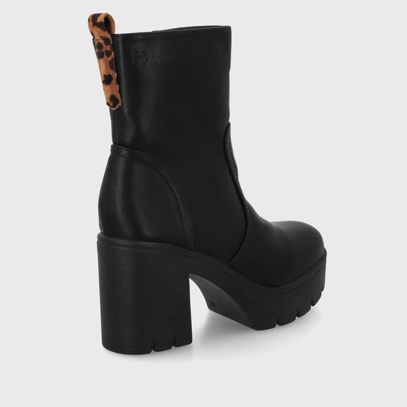 BOTIN TACO NEGRO MUJER 55310 - 5