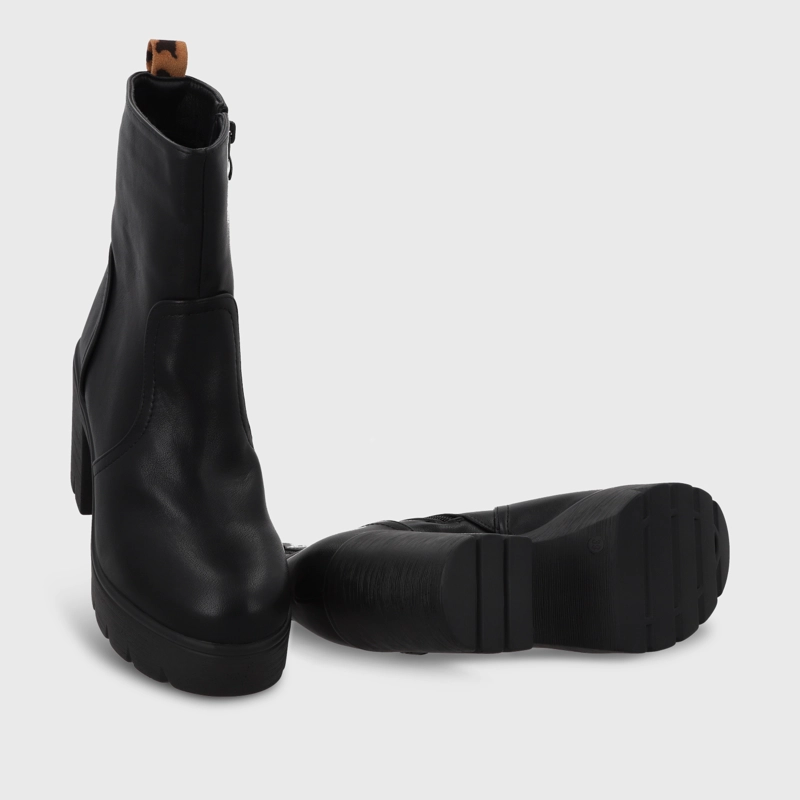 BOTIN TACO NEGRO MUJER 55310 - 7