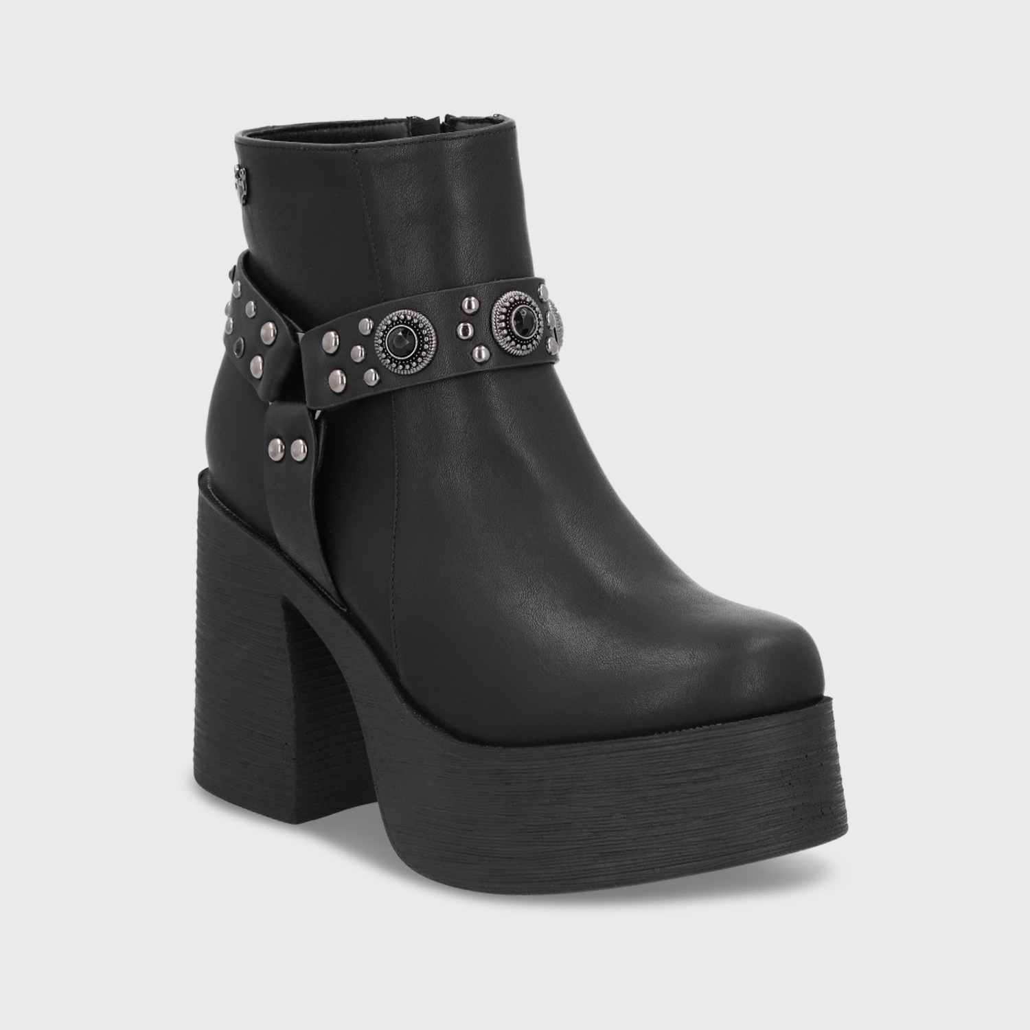 BOTIN TACO NEGRO MUJER 25635 - 3