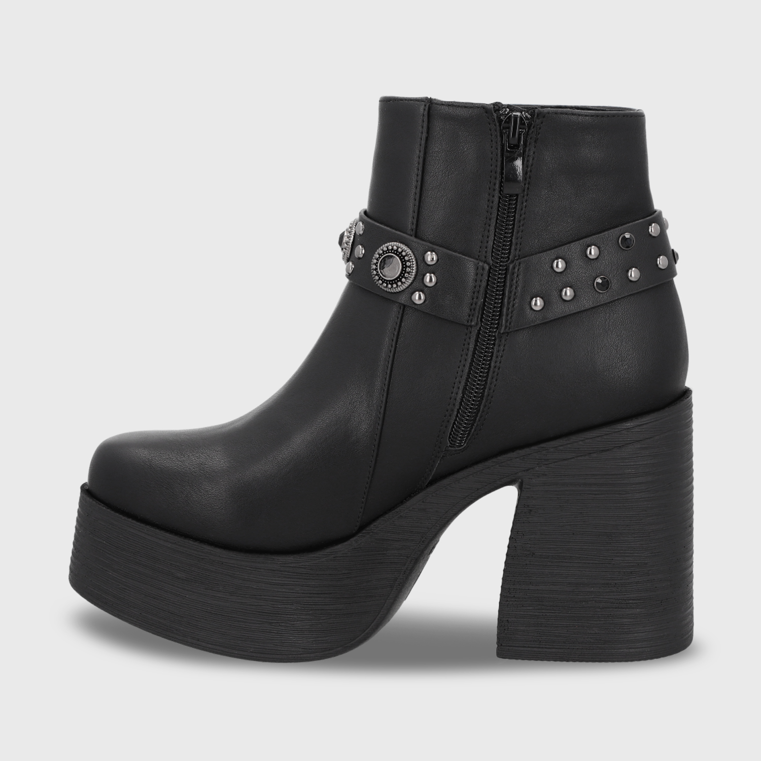BOTIN TACO NEGRO MUJER 25635 - 5