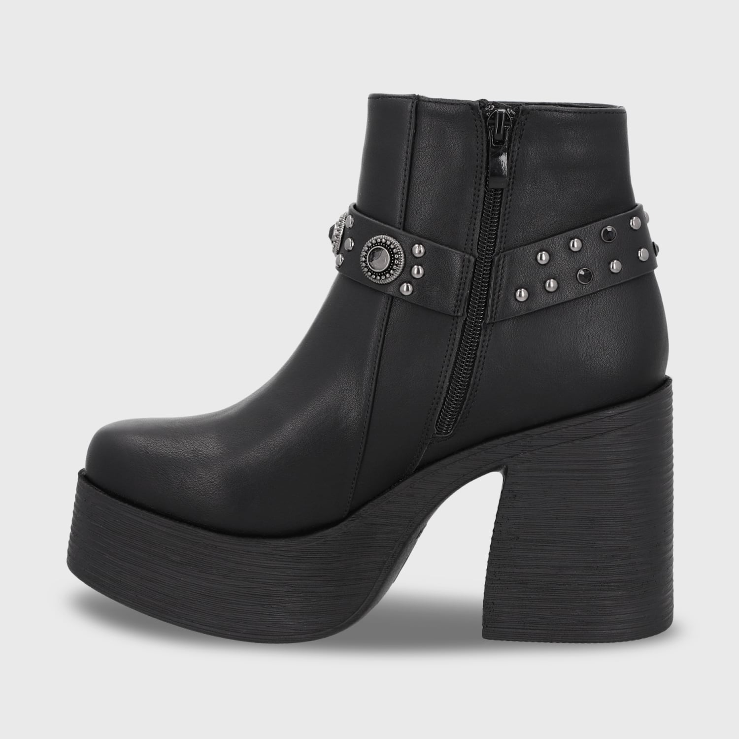 BOTIN TACO NEGRO MUJER 25635 - 5