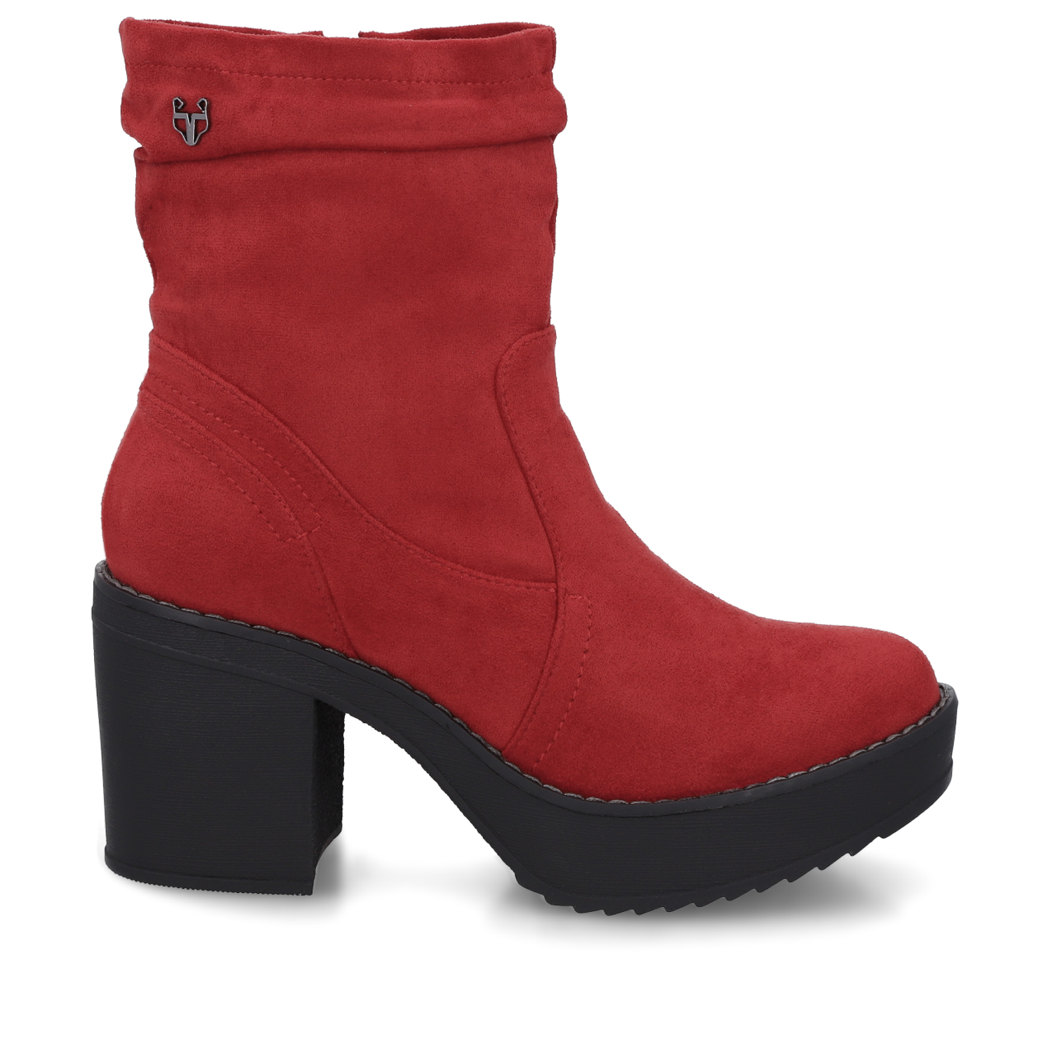 BOTIN TACO ROJO MUJER C7330 - 1