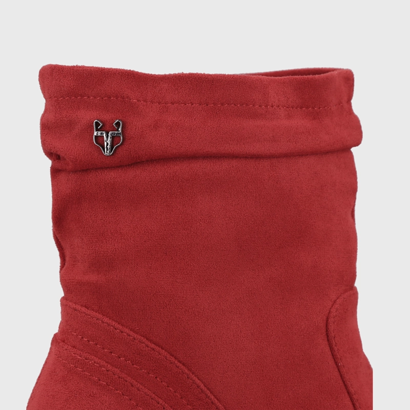 BOTIN TACO ROJO MUJER C7330 - 6