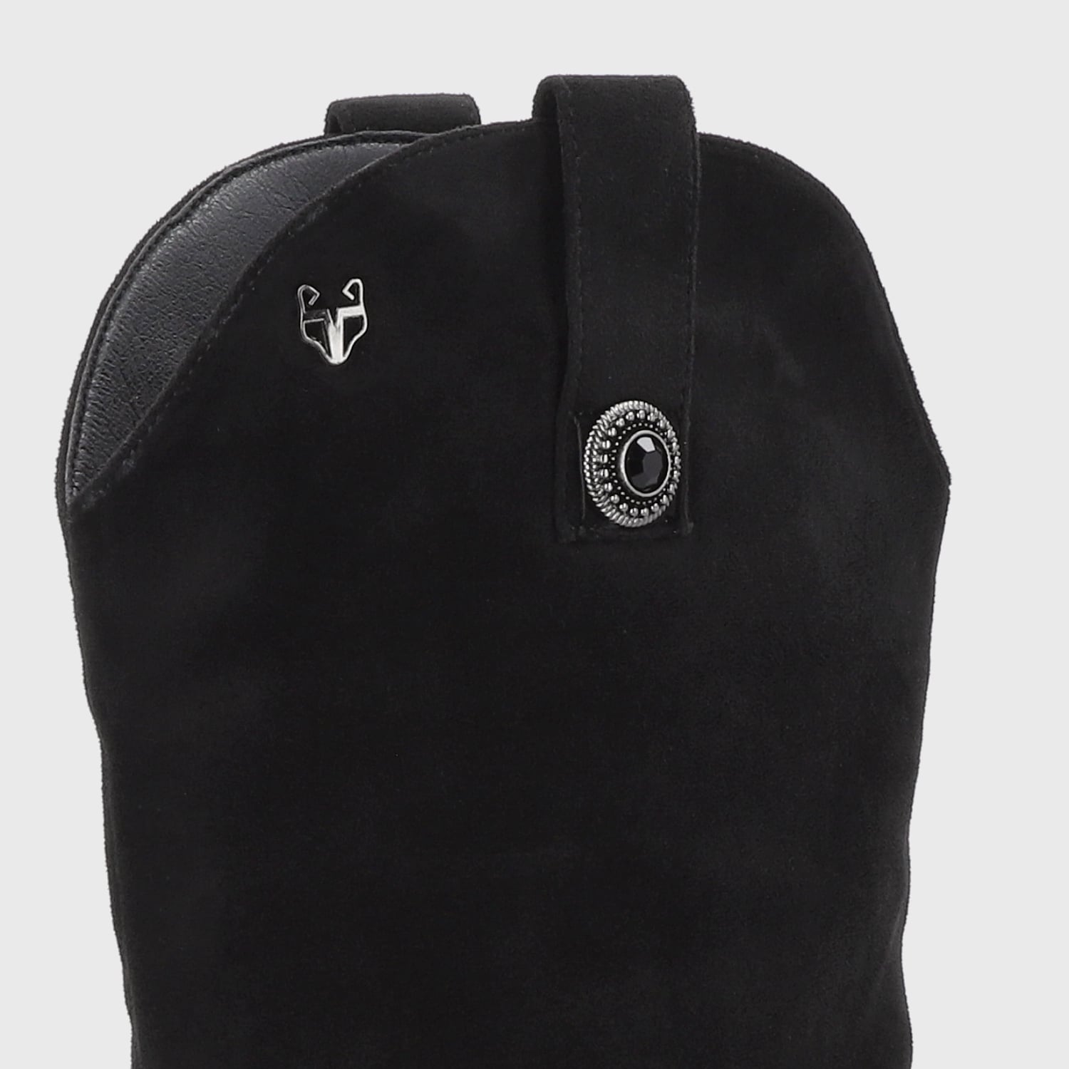 BOTA PLATAFORMA NEGRA MUJER 15039 - 6