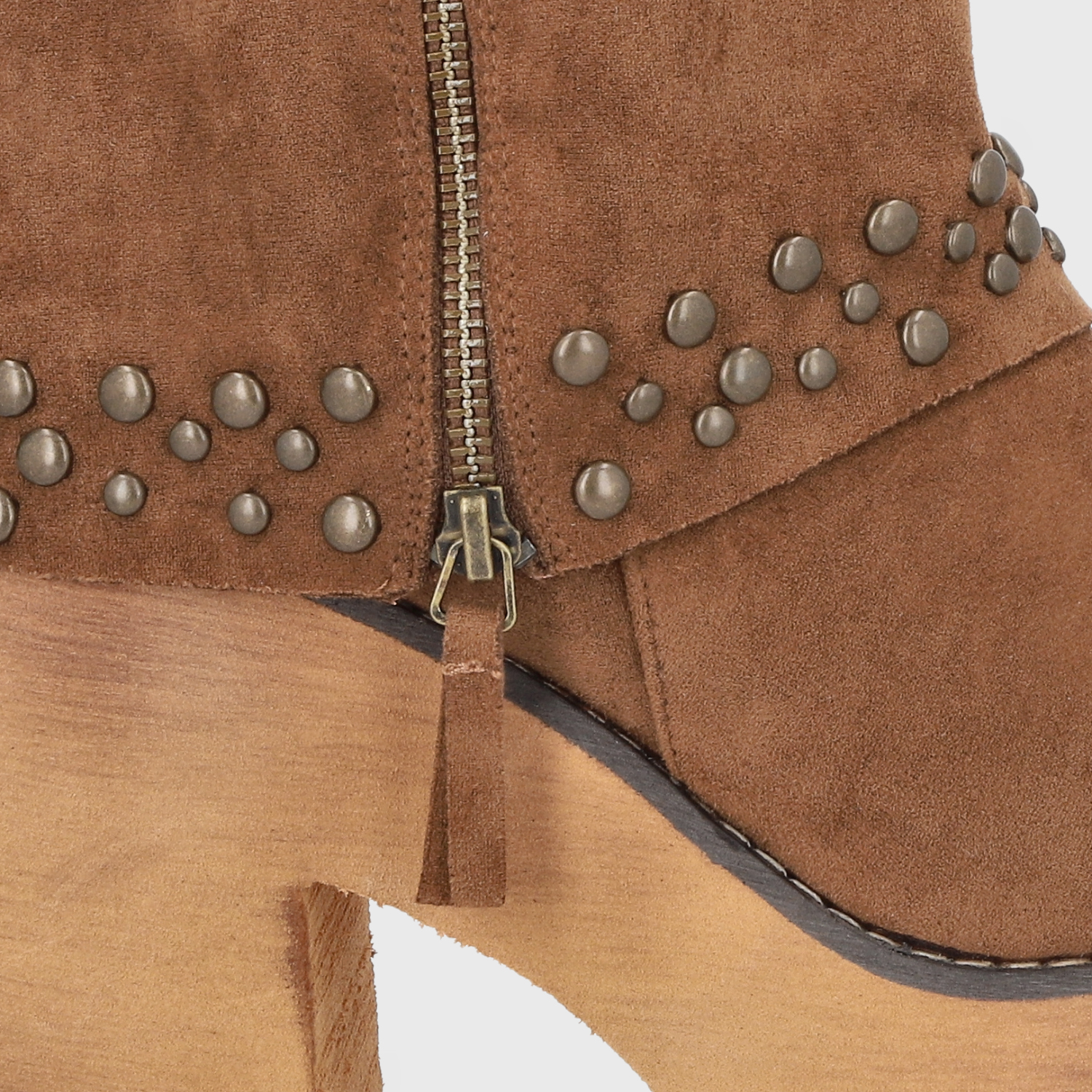 BOTIN PLATAFORMA CAMEL MUJER 15045 - 6