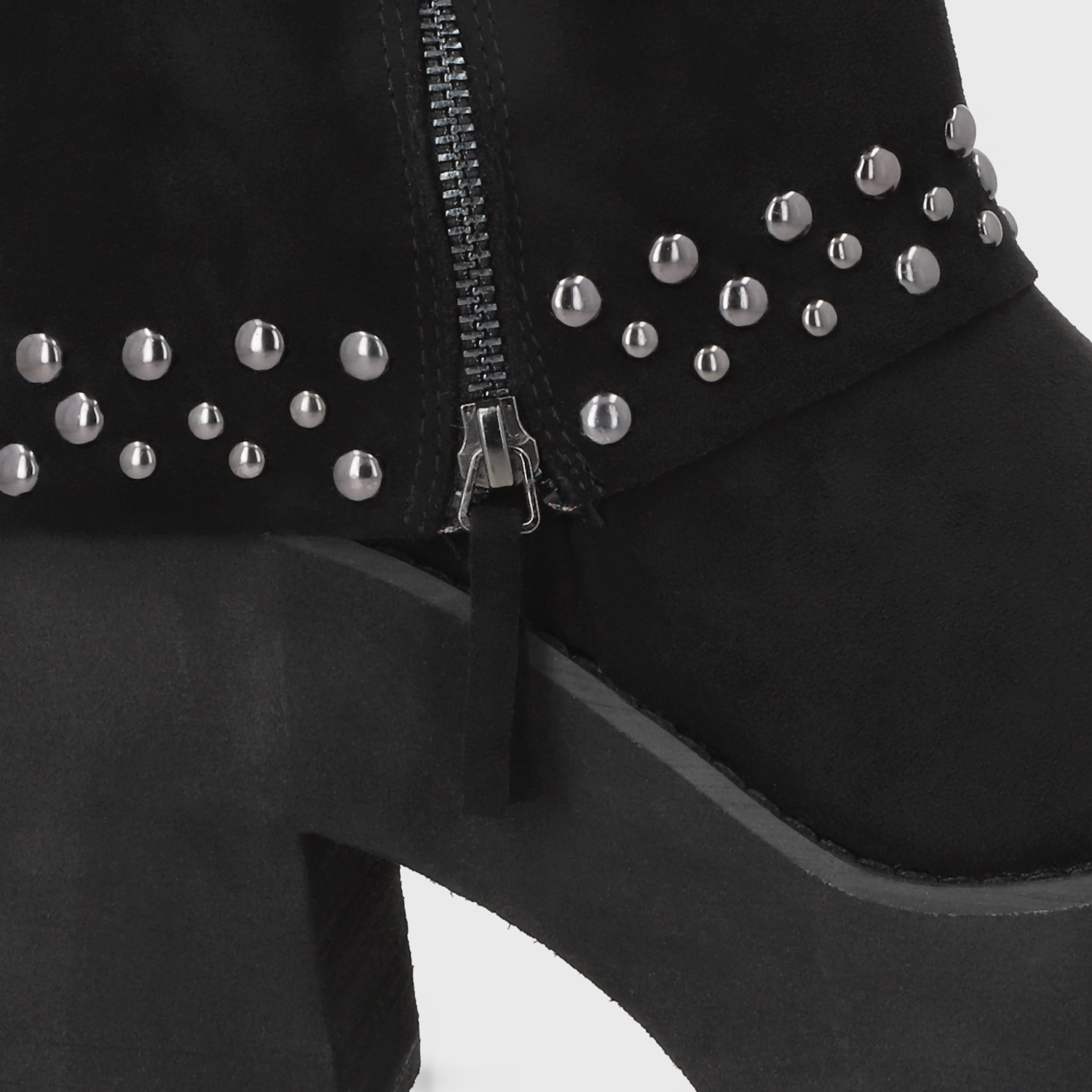BOTIN PLATAFORMA NEGRO MUJER 15045 - 6