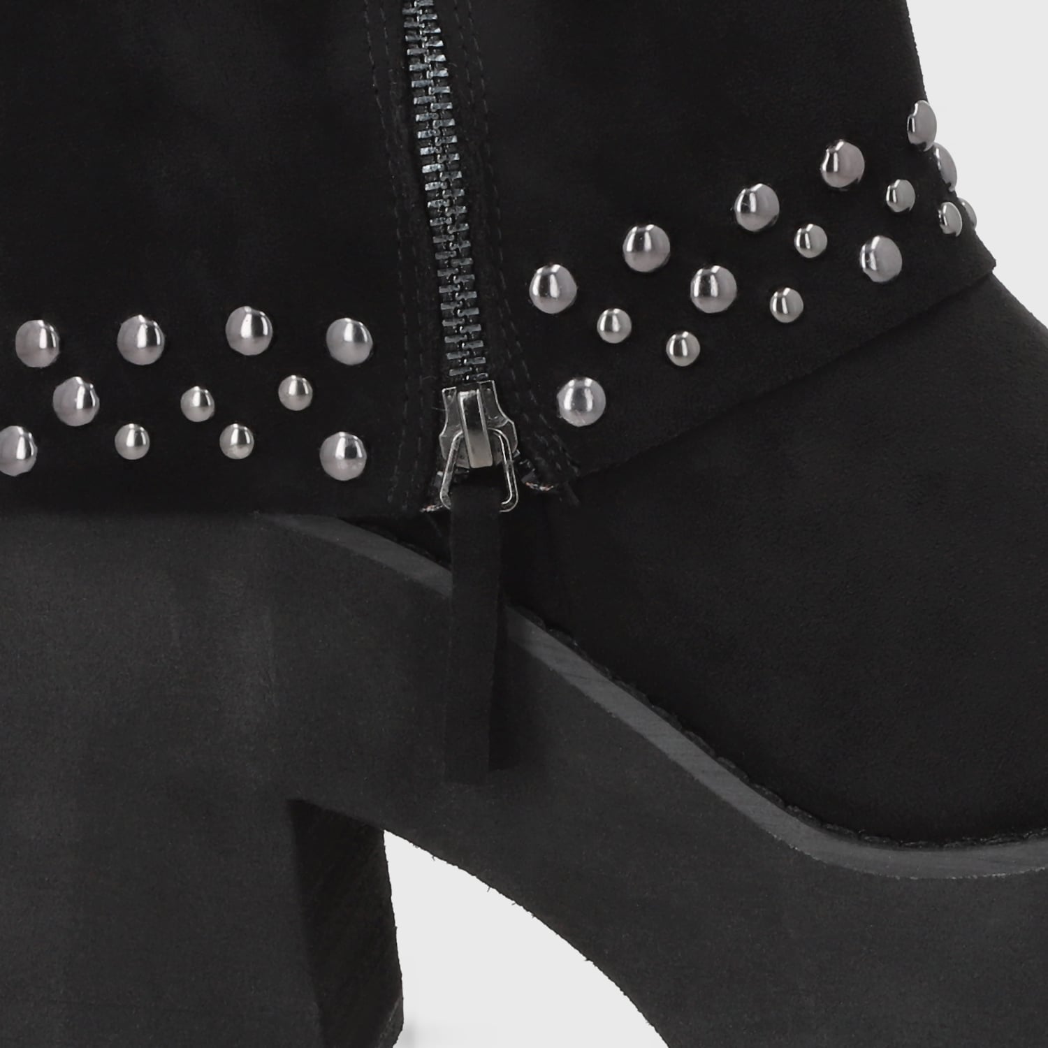 BOTIN PLATAFORMA NEGRO MUJER 15045 - 6