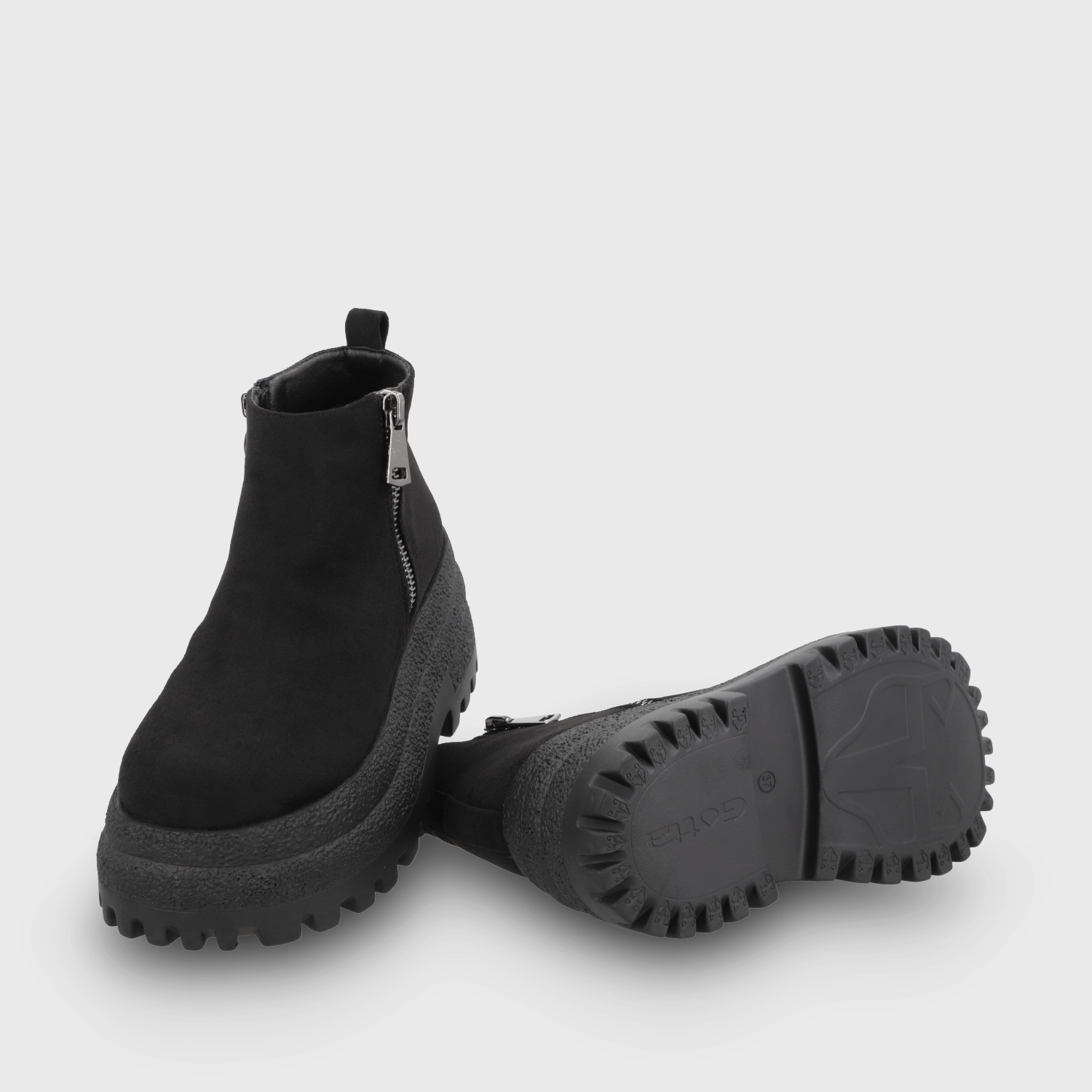 BOTIN PLATAFORMA NEGRO MUJER 55293 - 7