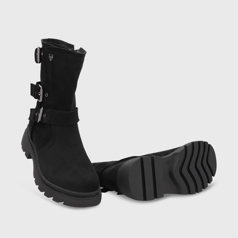 BOTIN PLATAFORMA NEGRO MUJER 55280 - 7