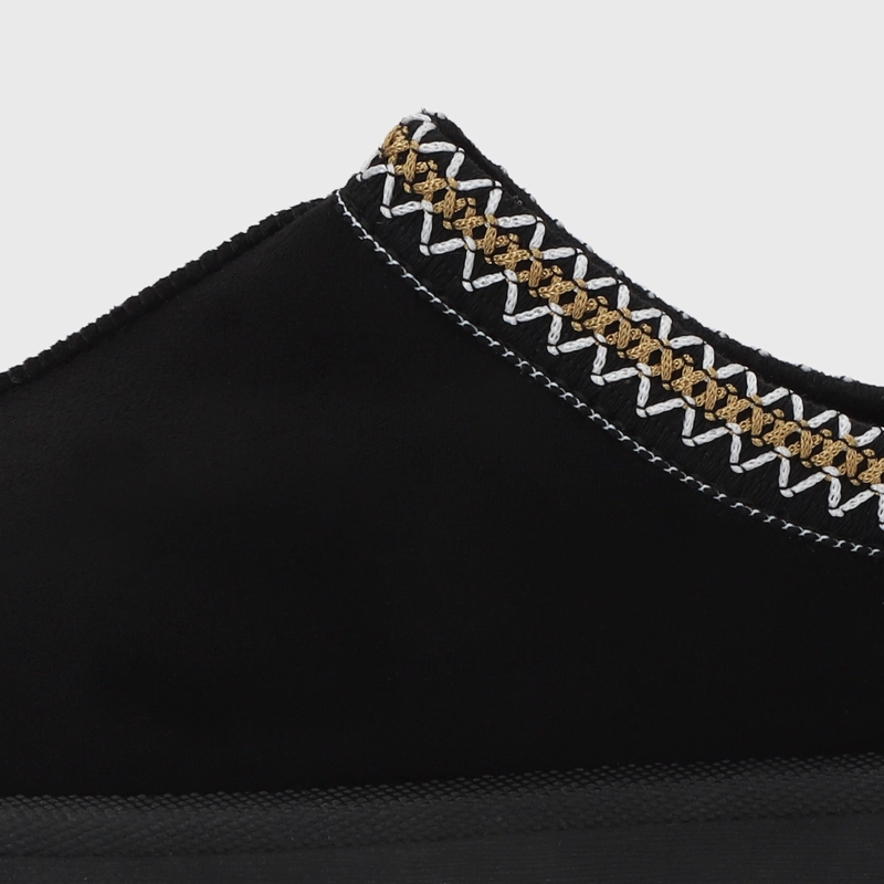 PANTUFLA PLATAFORMA NEGRA MUJER 48112 - 6
