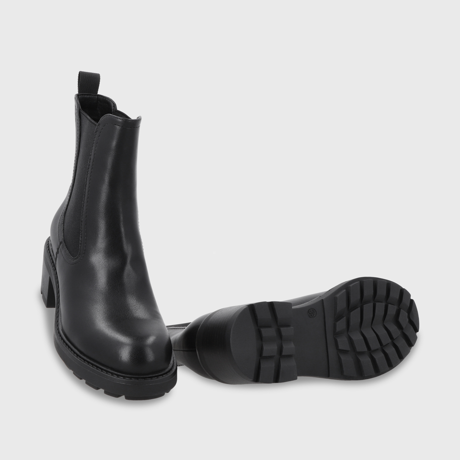 BOTIN PLATAFORMA NEGRO MUJER 56041 - 7